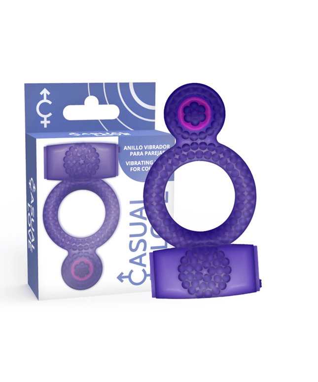 CASUAL LOVE - ANELLO DOUBLE PLEASURE LILLA - Only Vibes