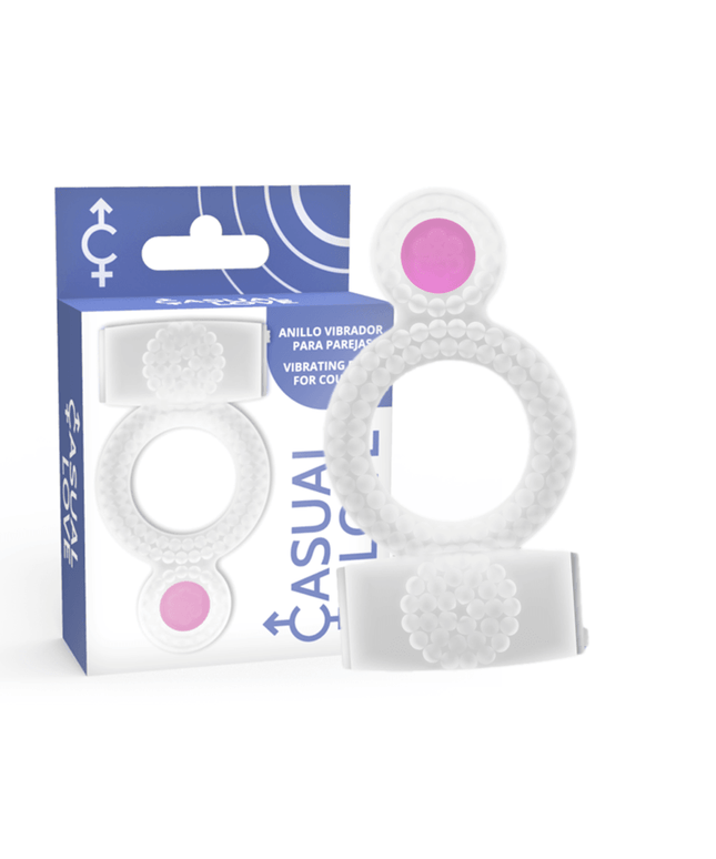 CASUAL LOVE - ANELLO DOPPIO PIACERE TRASPARENTE - Only Vibes