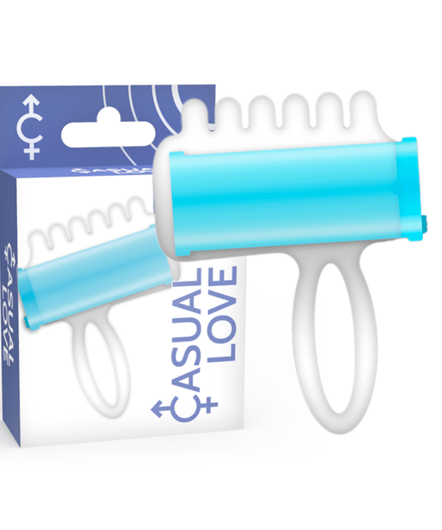CASUAL LOVE - STIMOLATORE A DITA BLU - Only Vibes