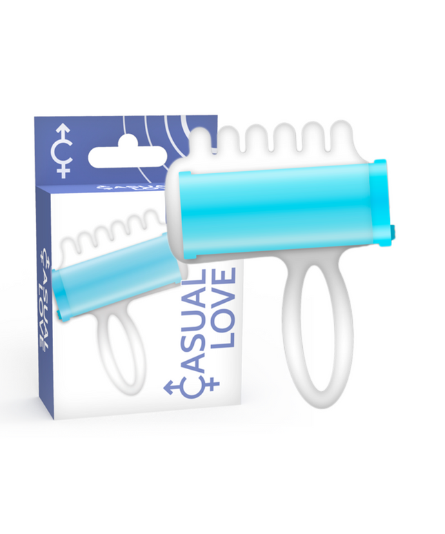 CASUAL LOVE - STIMOLATORE A DITA BLU