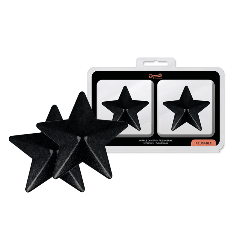 coquette chic desire copri capezzoli black stars