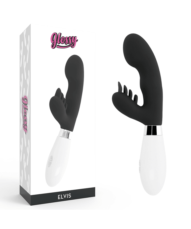 glossy elvis coniglio nero