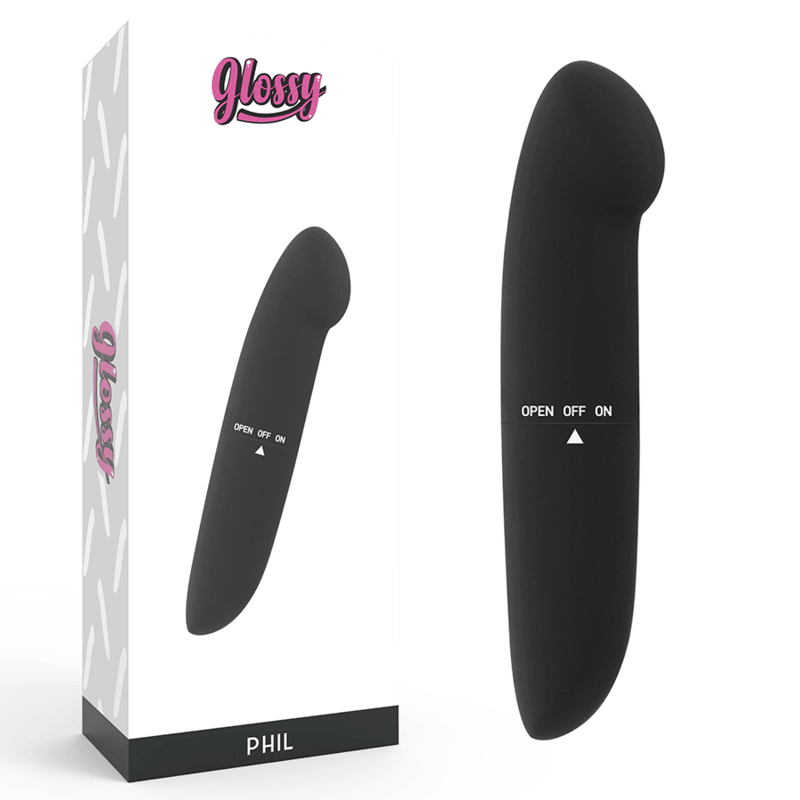 glossy vibratore phil nero