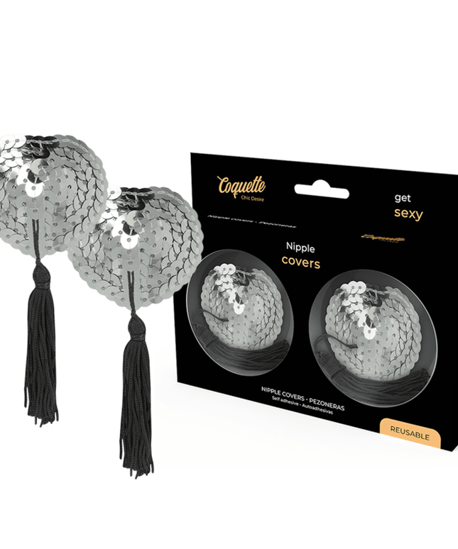 coquette chic desire copri capezzolo argento