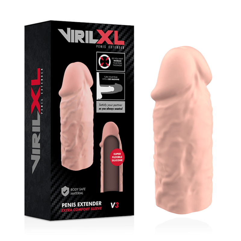 virilxl estensione naturale del pene in silicone liquido v3