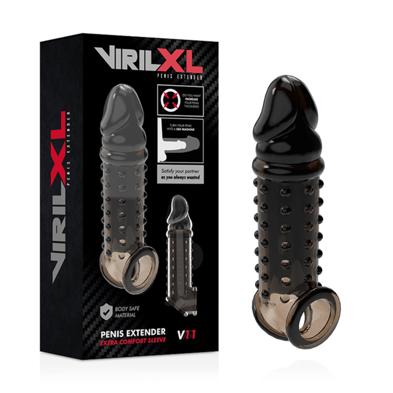 virilxl estensione e guaina per pene v11 nero