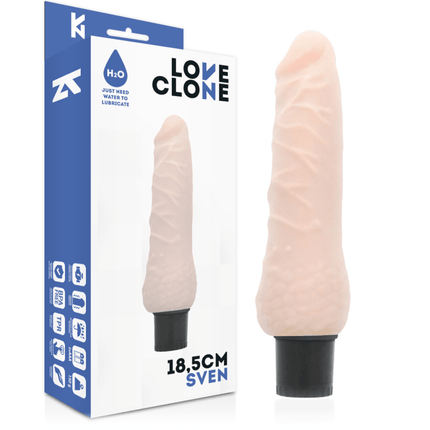 loveclone vibratore autolubrificante sven 18 5 cm o 3 3 cm