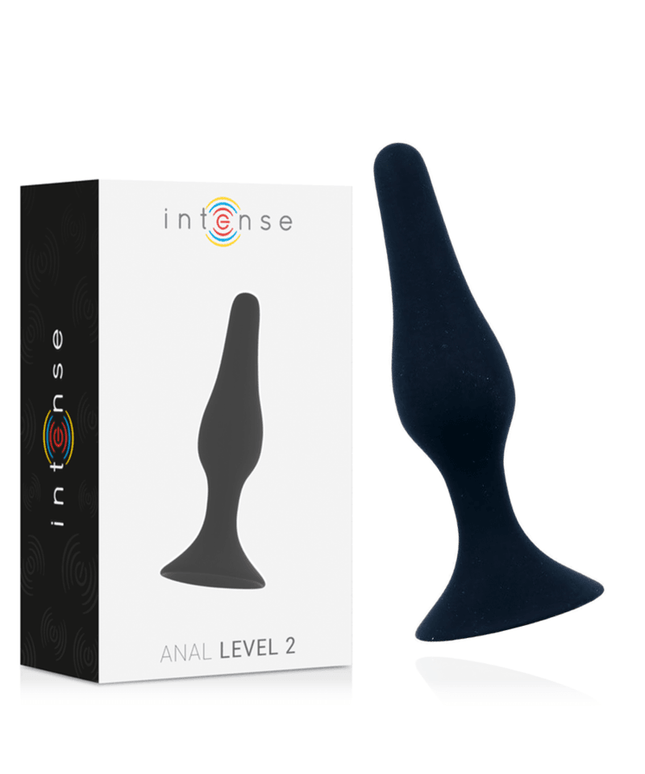 INTENSE - LIVELLO ANALE 2 11,5 CM NERO - Only Vibes