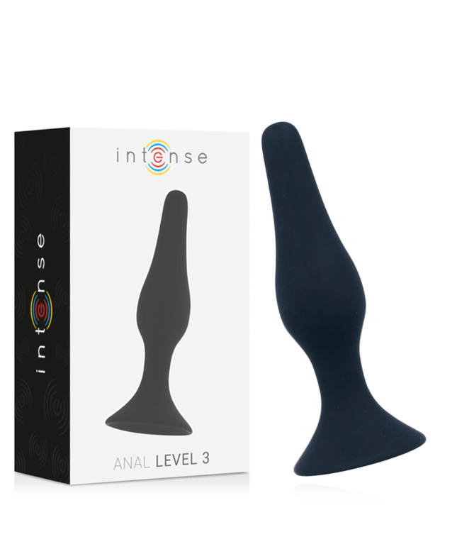 INTENSE - ANALE LIVELLO 3 12,5 CM NERO - Only Vibes