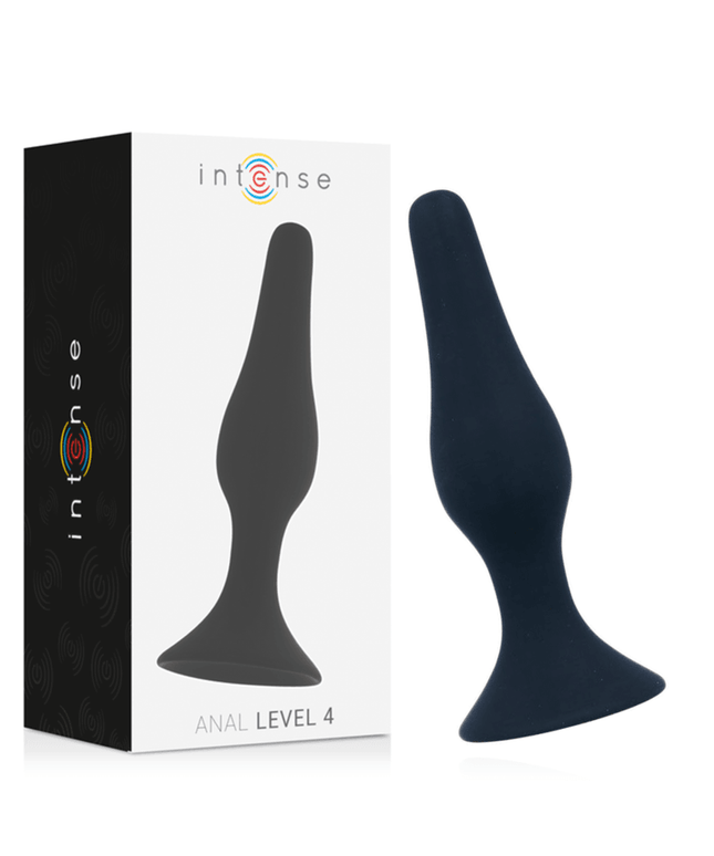 INTENSE - ANALE LIVELLO 4 15,5 CM NERO - Only Vibes