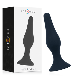 INTENSE - ANALE LIVELLO 4 15,5 CM NERO - Only Vibes