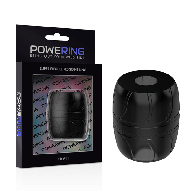 powering anello per pene super flessibile e resistente 5 cm pr11 nero