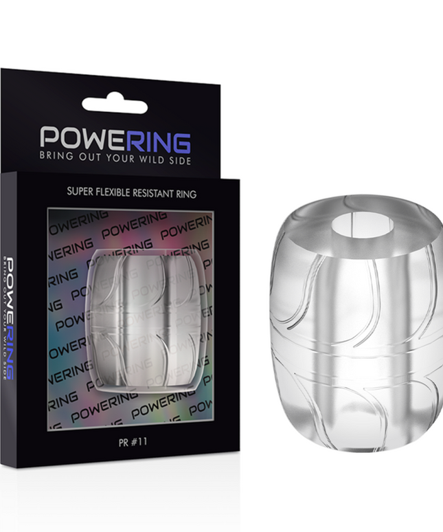 POWERING - ANELLO PER PENE SUPER FLESSIBILE E RESISTENTE 5 CM PR11 TRASPARENTE