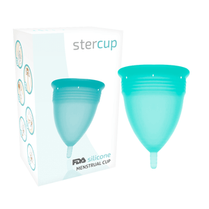 stercup coppa mestruale in silicone fda taglia l acquamarina