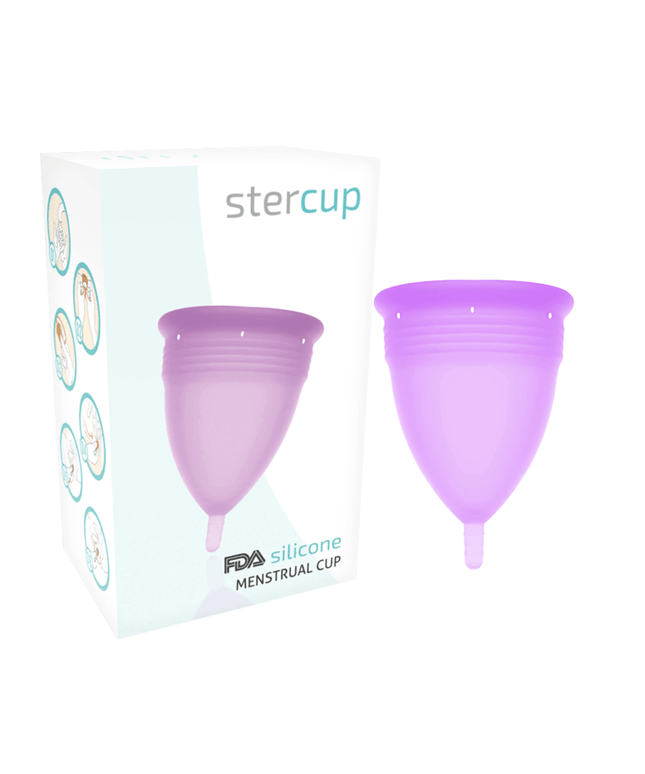 stercup coppa mestruale in silicone fda taglia s lilla