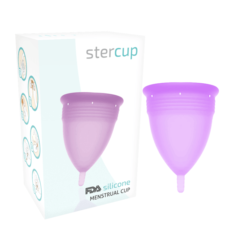 stercup coppa mestruale in silicone fda taglia s lilla