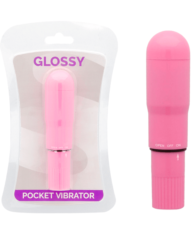 glossy vibratore tascabile deep rose