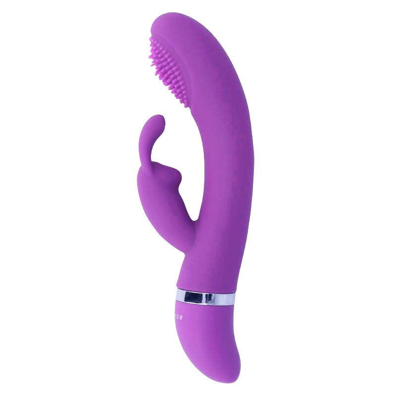 INTENSE - VIBRATORE OSCILLANTE IN SILICONE RABBIT LILLA SUSY - Only Vibes