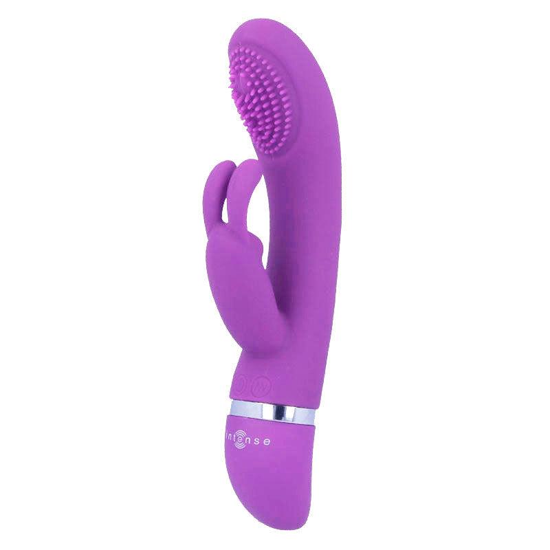 INTENSE - VIBRATORE OSCILLANTE IN SILICONE RABBIT LILLA SUSY - Only Vibes