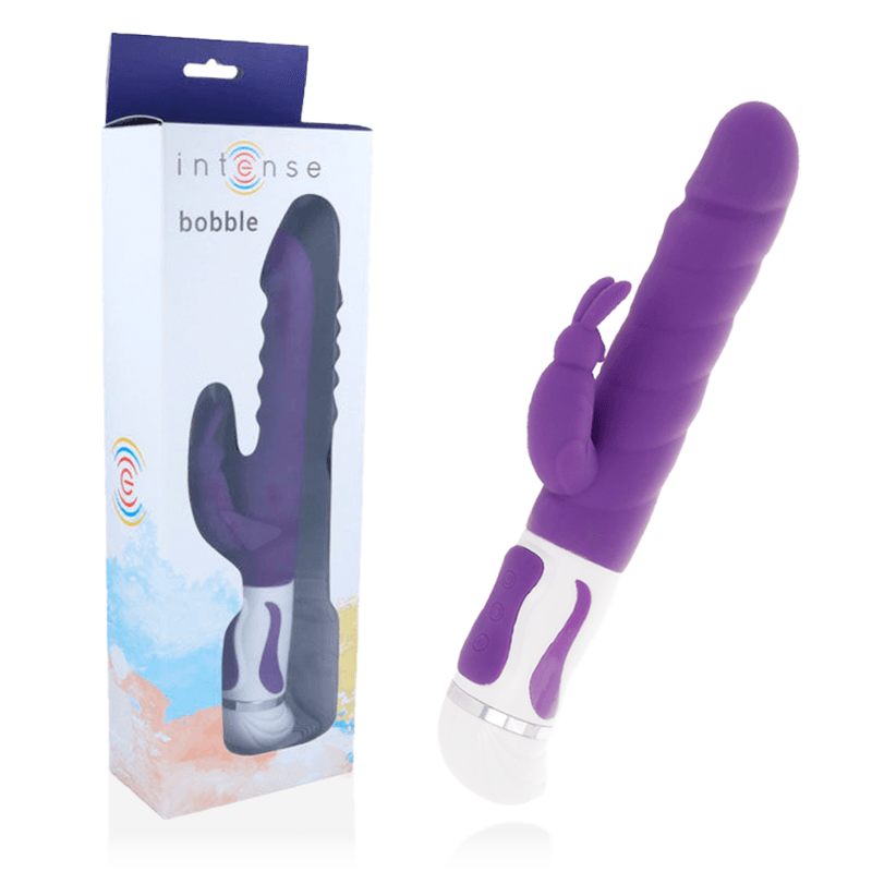 INTENSE - BOBBLE VIBRATORE ROTORE LILLA IN SILICONE - Only Vibes