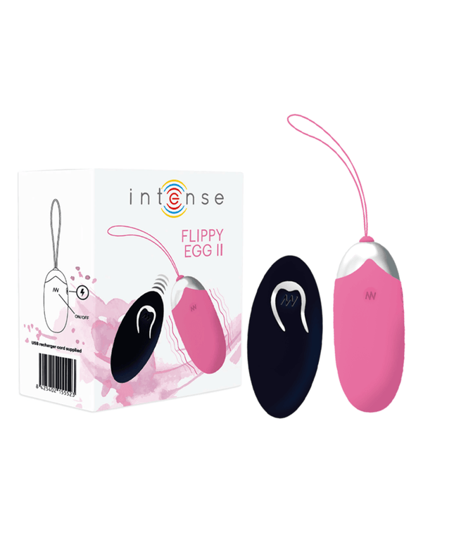 INTENSE - UOVO VIBRANTE FLIPPY II CON TELECOMANDO ROSA - Only Vibes