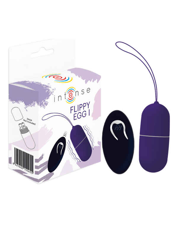 INTENSE - FLIPPY I UOVO VIBRANTE CON TELECOMANDO VIOLA - Only Vibes
