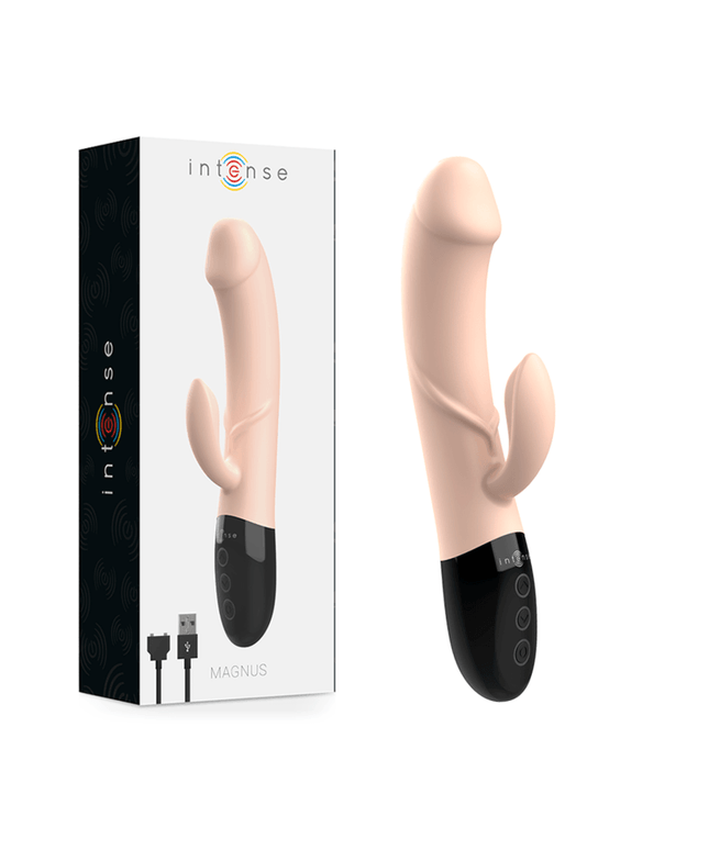 intense vibratore ricaricabile magnus dual natura