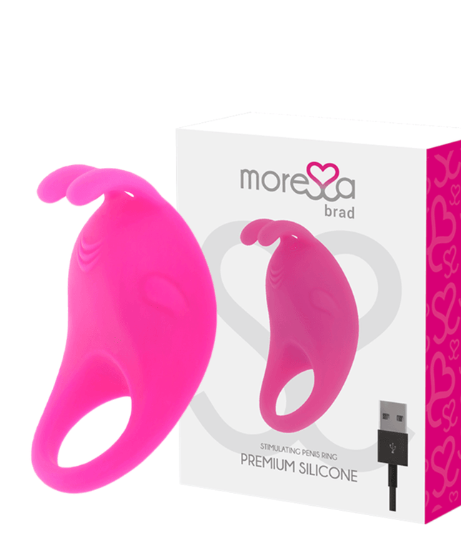 MORESSA - BRAD PREMIUM SILICONE RICARICABILE ROSA - Only Vibes