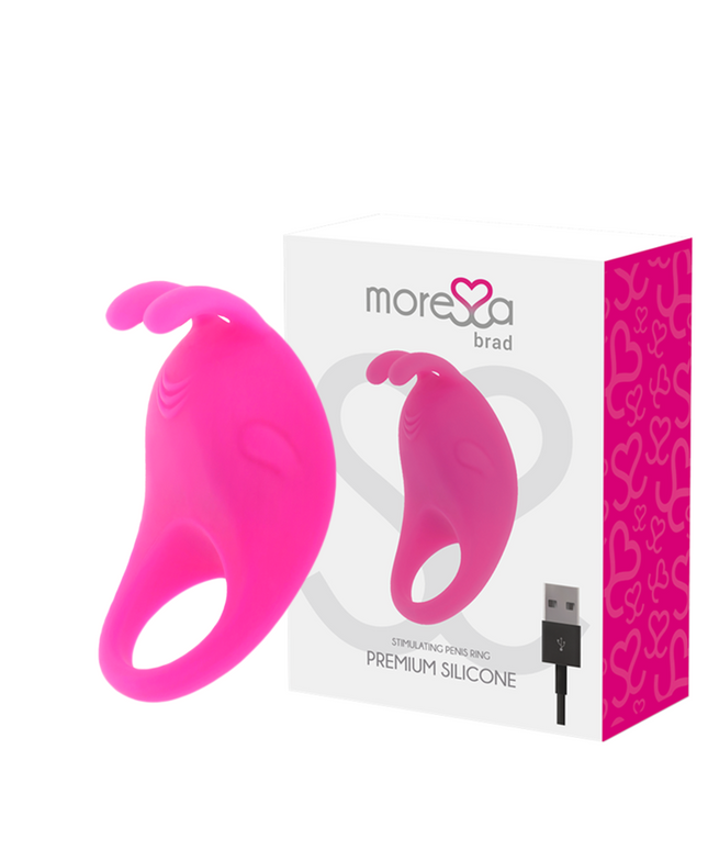 MORESSA - BRAD PREMIUM SILICONE RICARICABILE ROSA