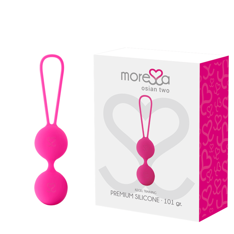 MORESSA - OSIAN DUE SILICONE PREMIUM ROSA - Only Vibes