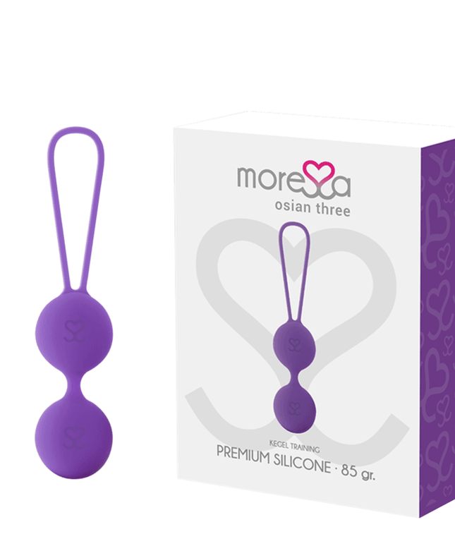 MORESSA - OSIAN TRE PREMIUM SILICONE LILLA - Only Vibes