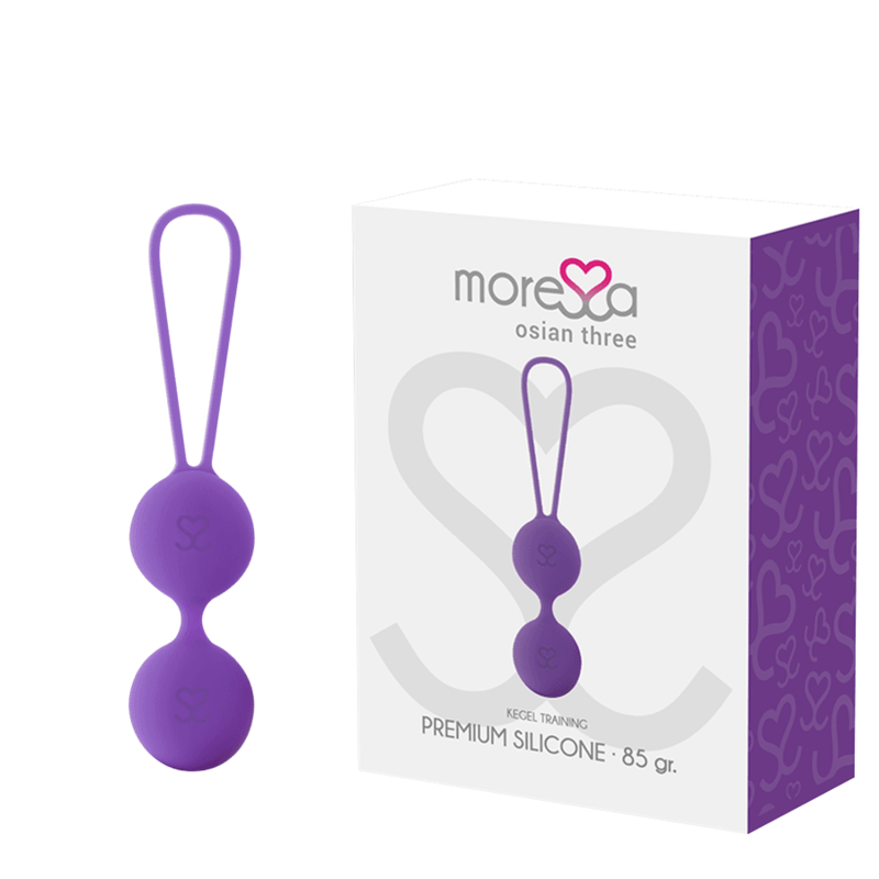 MORESSA - OSIAN TRE PREMIUM SILICONE LILLA - Only Vibes