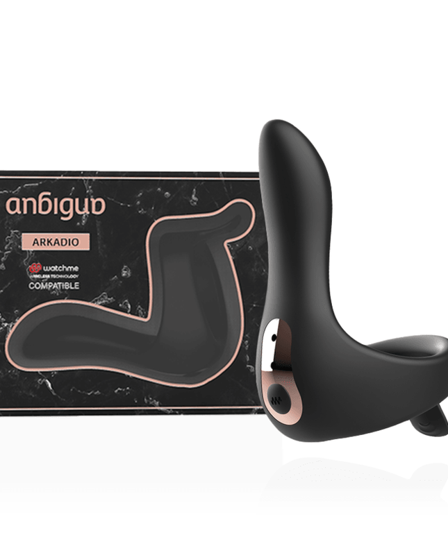 anbiguo stimolatore ghiandola e perineo arkadio compatibile con tecnologia wireless watchme
