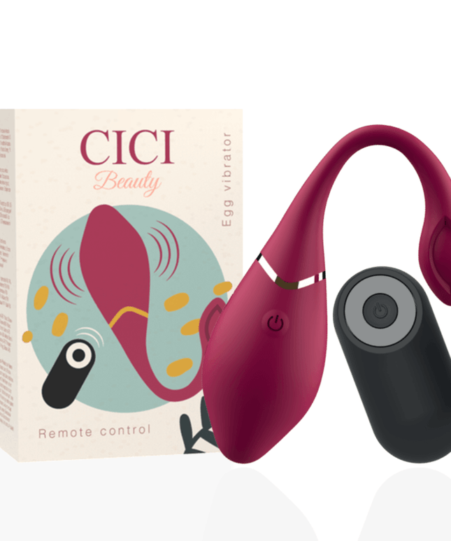 cici beauty premium silicone uovo vibratore telecomando