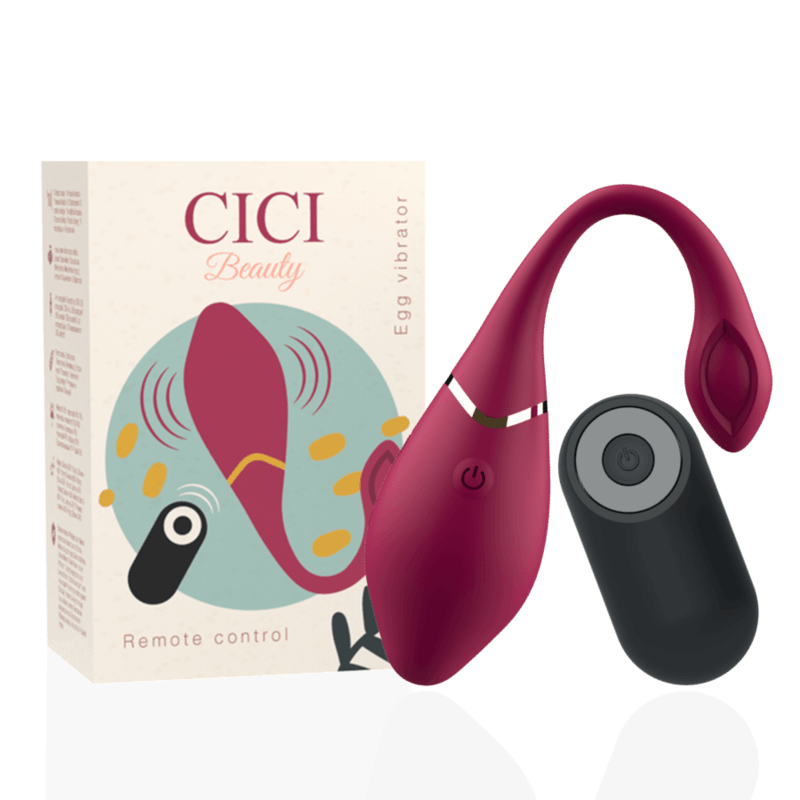 cici beauty premium silicone uovo vibratore telecomando