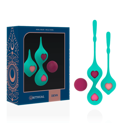 rithual set i di allenamento pelvico deva aqua green