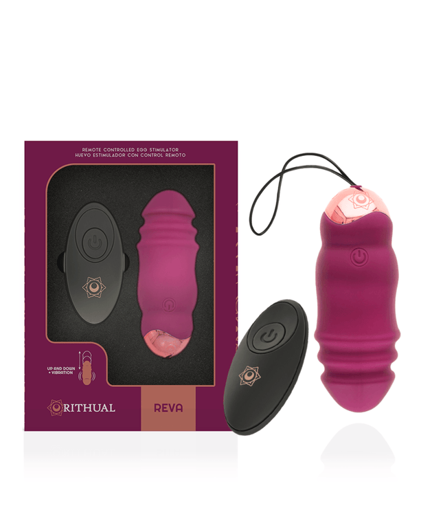 rithual reva egg telecomando sistema up down vibrazione