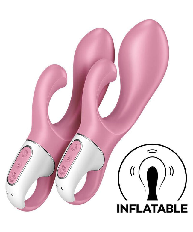satisfyer pompa ad aria bunny 2 rosa