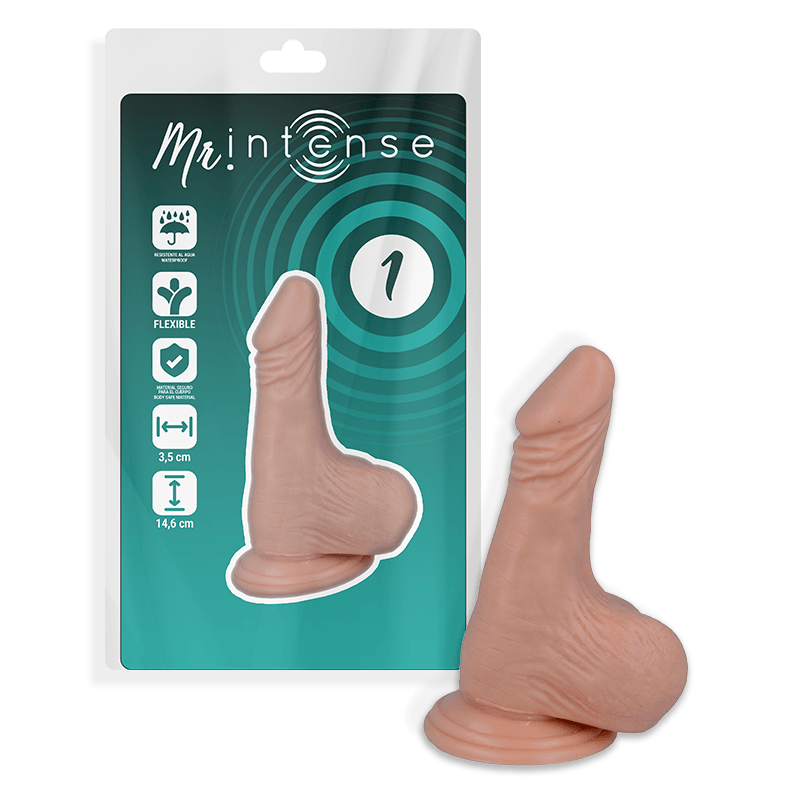 MR INTENSE - 1 PENE REALISTICO 14.6 CM -O- 3.5 CM - Only Vibes