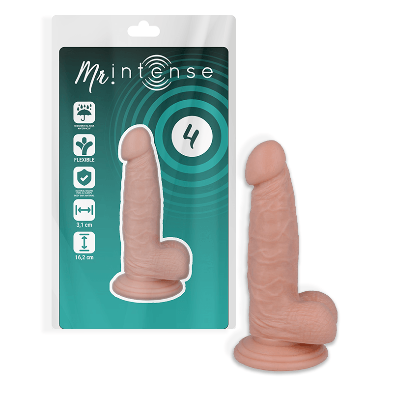 MR INTENSE - 4 PENE REALISTICO 16.2 CM -O- 3.1 CM - Only Vibes