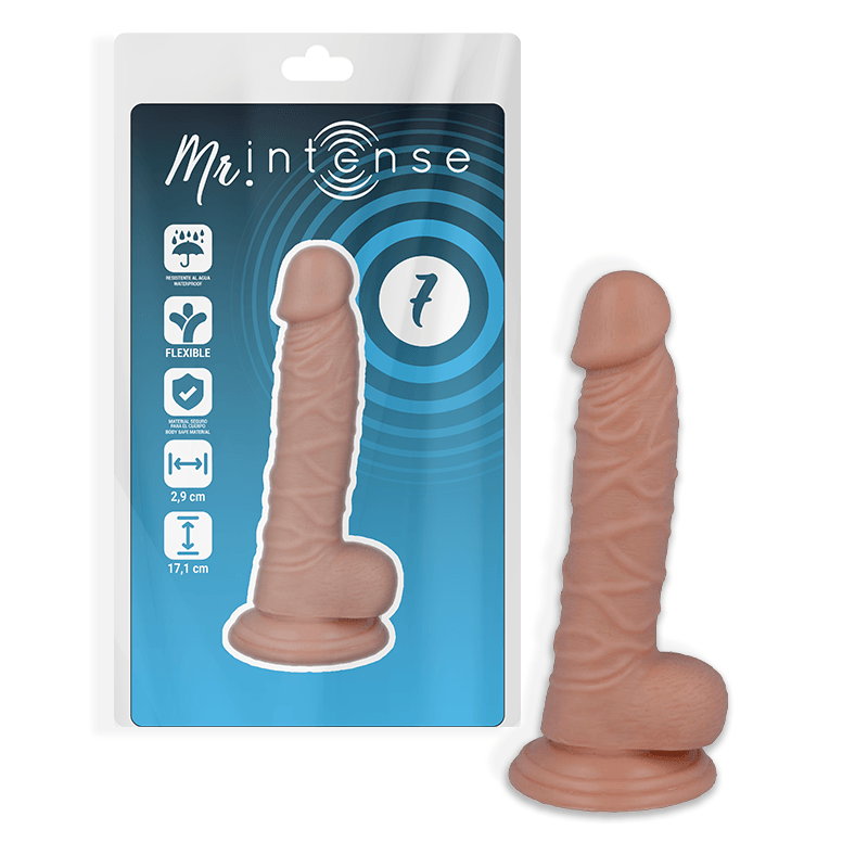 MR INTENSE - 7 PENE REALISTICO 17.1 CM -O- 2.9 CM - Only Vibes