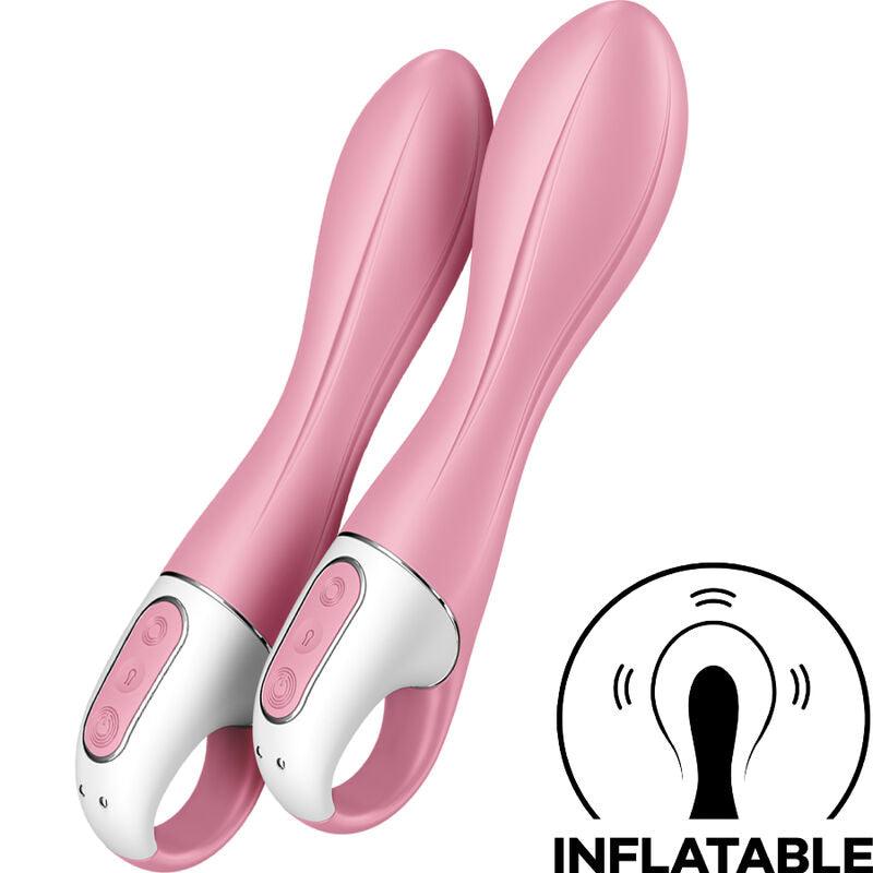 satisfyer vibratore pompa aria 2 rosa