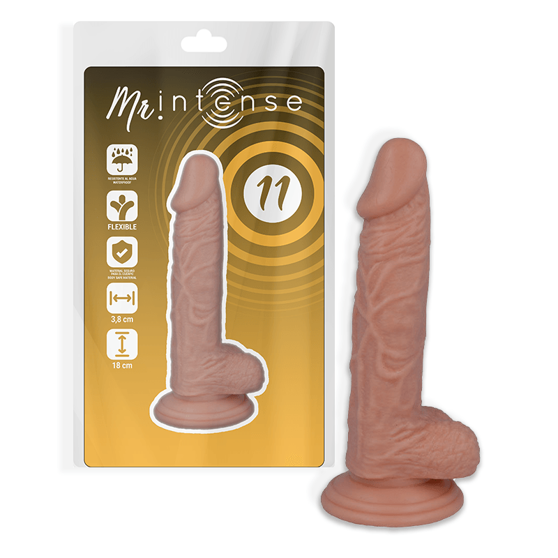 MR INTENSE - 11 REALISTIC PENIS 18 CM -O- 3.8 CM - Only Vibes