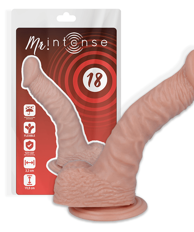 MR INTENSE - 18 PENE REALISTICO 19.8 CM -O- 3.2 CM - Only Vibes