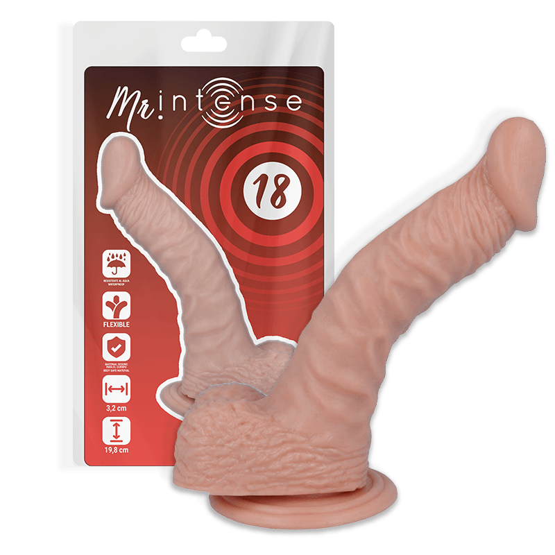 MR INTENSE - 18 PENE REALISTICO 19.8 CM -O- 3.2 CM - Only Vibes