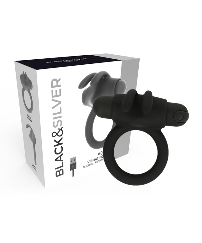 BLACK&SILVER - ANELLO AGRON 2.O