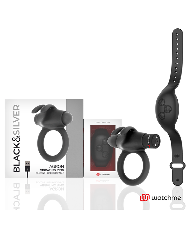 BLACK&SILVER - OROLOGIO COCKRING CON TELECOMANDO AGRONME