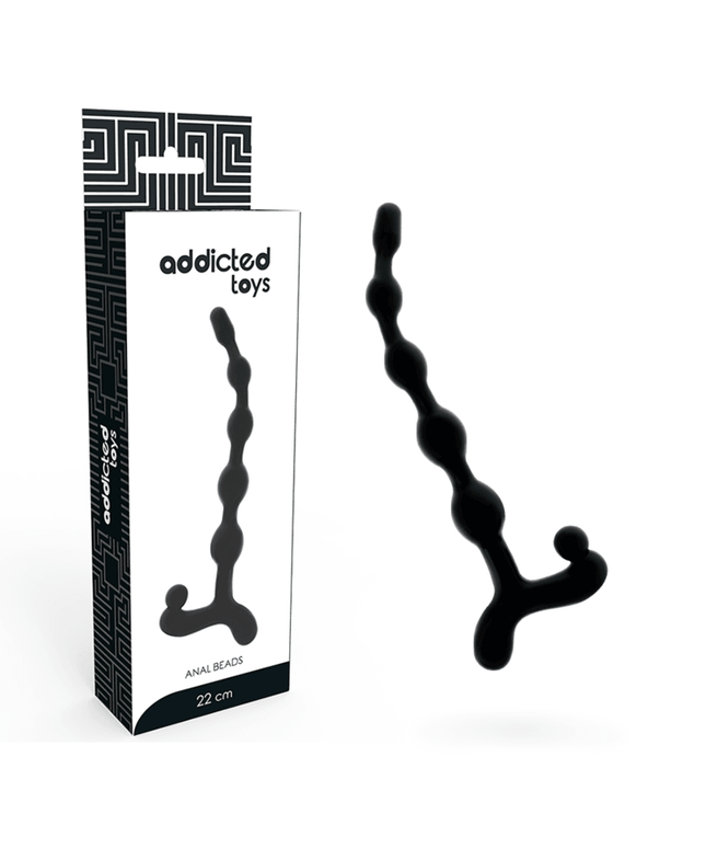 addicted toys sfere anal 22 cm nero