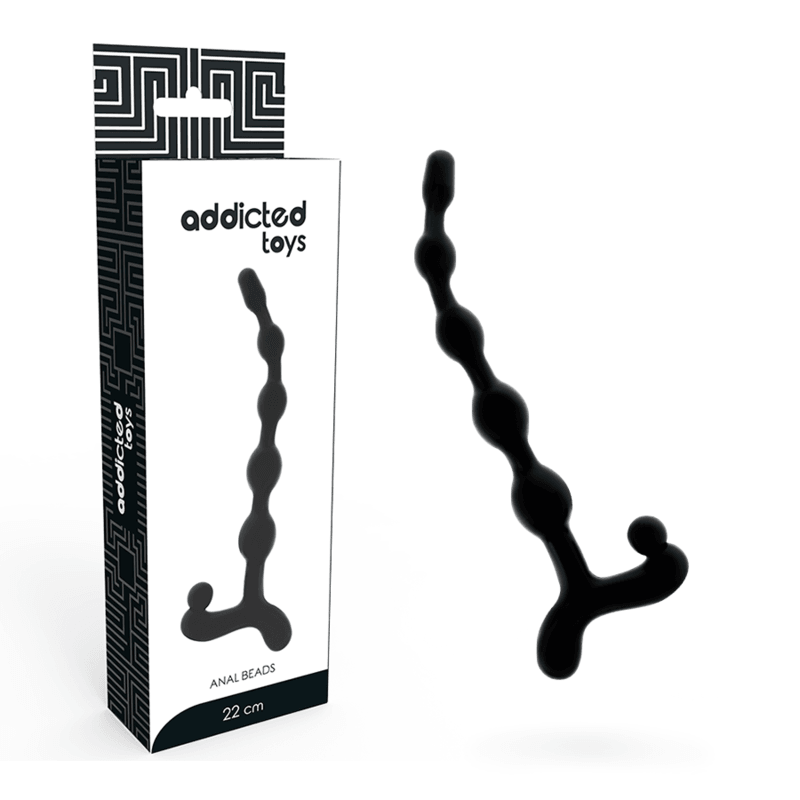 addicted toys sfere anal 22 cm nero