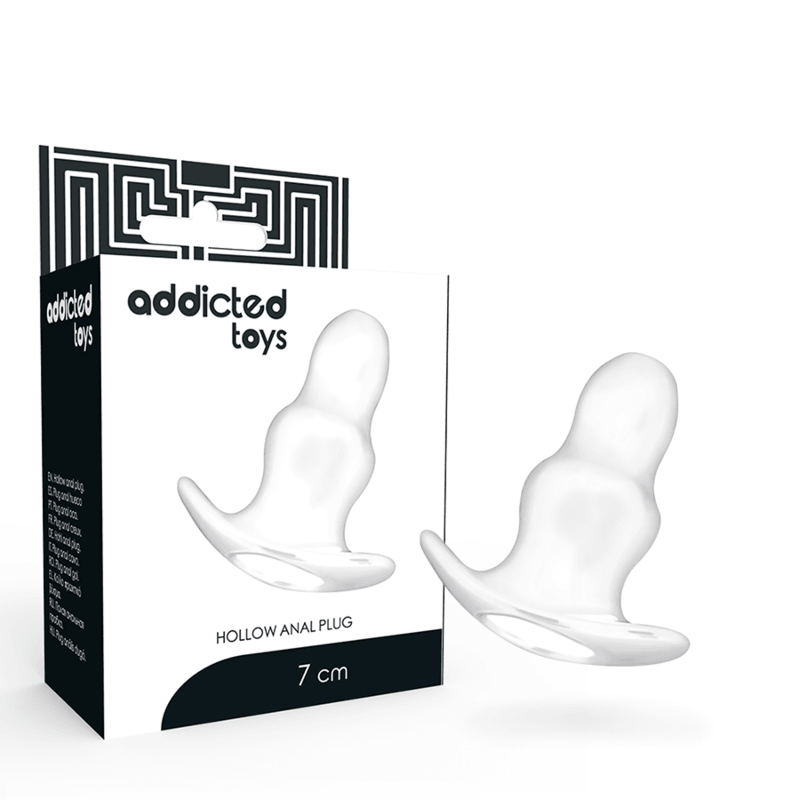 addicted toys dilatatore anale piccolo 7 cm trasparente